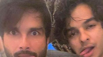 Ishaan Khatter misreads Shahid Kapoor’s Karan Arjun reference for their goofy pictures; asks “Kaun Bandar?”