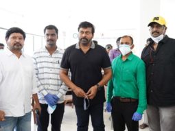Chiranjeevi’s mega vaccination drive For Telugu film workers