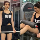 Kriti Sanon shares a glimpse of her 'Leg Day' with a hilarious twist! Check it out!