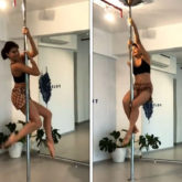 Jacqueline Fernandez gets back to pole dancing after a very long time; watch