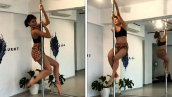 Jacqueline Fernandez gets back to pole dancing after a very long time; watch
