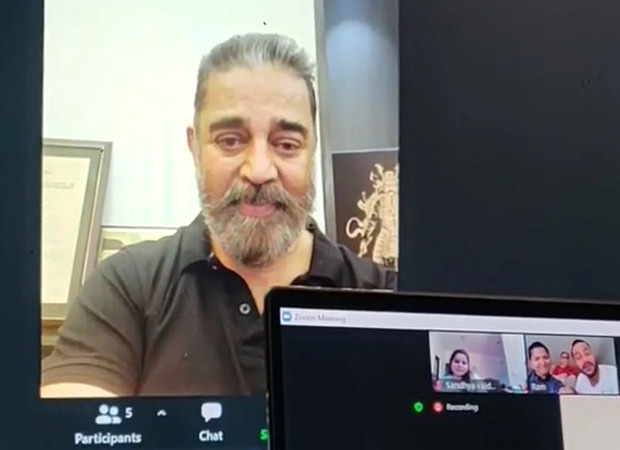 Kamal Haasan interacts with a fan diagnosed with brain cancer; gets emotional during the conversation