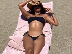 Esha Gupta flaunts her perfect curves in a black bikini