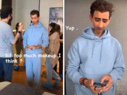 Hrithik Roshan shows his goofy side, posts an Instagram story of him in a Disney Pixar character