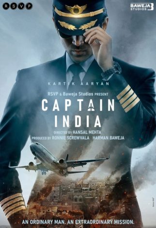 Kartik Aaryan to play a pilot in RSVP and Baweja Studios’ next titled Captain India, to be directed by Hansal Mehta