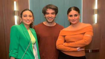 “Always special shooting with Bebo, something exciting coming soon”, teases Karisma Kapoor as she shoots with sister Kareena Kapoor Khan