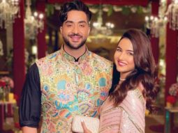 Aly Goni and Jasmin Bhasin pair up in traditional wear for Rahul Vaidya and Disha Parmar’s wedding after-party