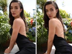 Amy Jackson makes sexy statement in black backless dress from Cannes 2021