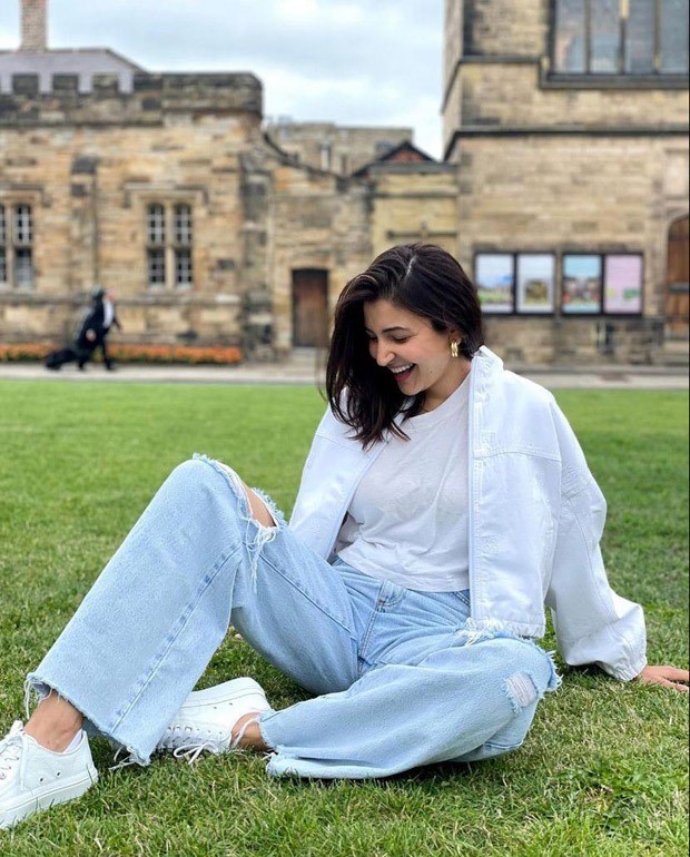 Anushka Sharma enjoys the English summer in glowing casual outfit and a Louis Vuitton bag worth Rs. 2.38 lakh
