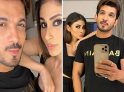 Arjun Bijlani poses with ‘bestie’ and Naagin co-star Mouni Roy