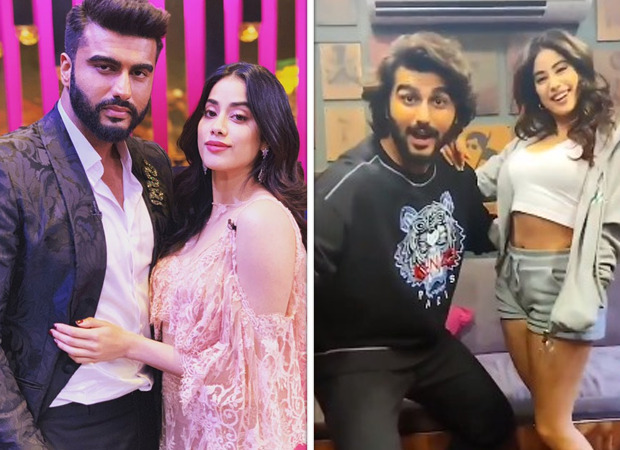 Arjun Kapoor and Janhvi Kapoor tease an exciting secret collaboration