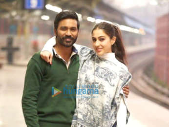 On the sets of the movie Atrangi Re