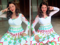 Bhabhi Ji Ghar Par Hai fame Saumya Tandon gracefully dances to ‘Aaoge jab tum Oh Saajna’