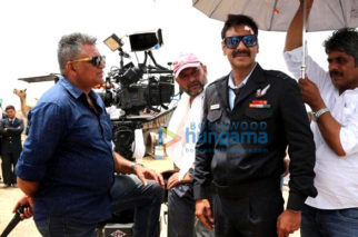 On The Sets From The Movie Bhuj - The Pride Of India