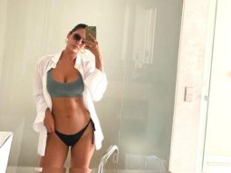 Esha Gupta flaunts her curves in bralette and bikini bottoms