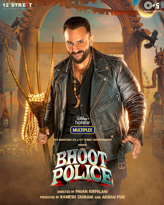 First Look: Saif Ali Khan stars as Vibhooti in Bhoot Police