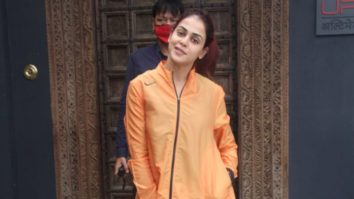 Genelia Dsouza spotted post-workout in Bandra