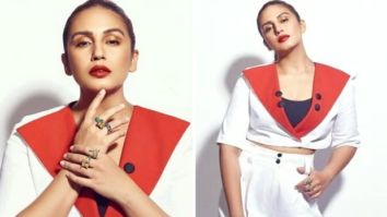 Huma Qureshi effortlessly colour blocks in a co-ord set