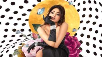 Janhvi Kapoor exudes Victorian charm in a satin black dress with full length gloves