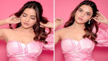 Jasmin Bhasin says she is cut but unstable in mini one-shoulder dress