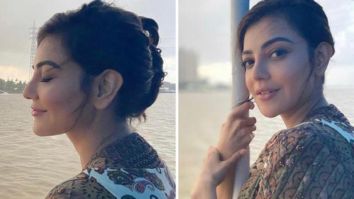 Kajal Aggarwal looks pristine in latest picture from Ganga Ghat