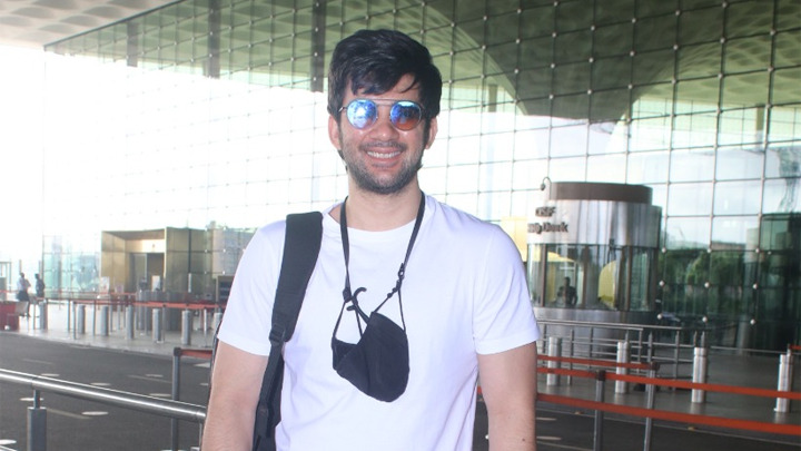 Karan Deol spotted at Airport