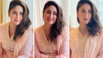 Kareena Kapoor Khan glows in a pink Indian wear worth Rs. 26,900 by Anita Dongre