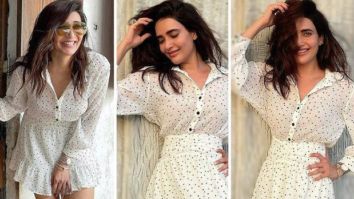 Karishma Tanna’s polka dot co-ords is all-season friendly outfit