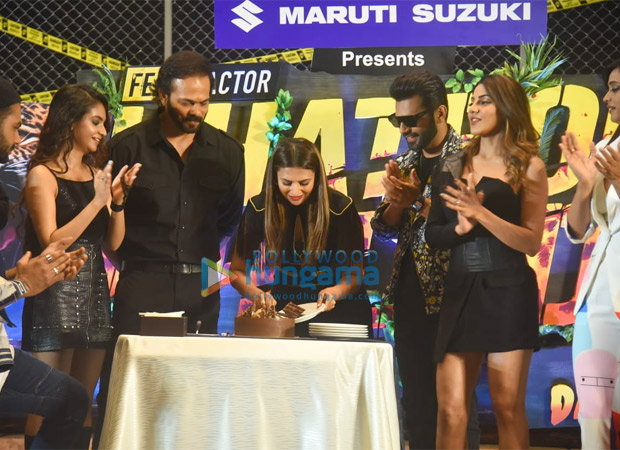 Khatron Ke Khiladi 11: Divyanka Tripathi celebrates her 5th wedding anniversary at the launch event with Rohit Shetty, Anushka Sen, Nikki Tamboli among others Khatron Ke Khiladi 11: Divyanka Tripathi celebrates her 5th wedding anniversary at the launch event with Rohit Shetty, Anushka Sen, Nikki Tamboli among others
