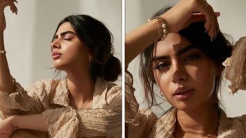 Khushi Kapoor looks resplendent in ruffled top and brown trousers, Janhvi Kapoor calls her ‘queen’