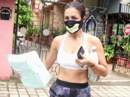 Malaika Arora spotted at Diva Yoga in Bandra