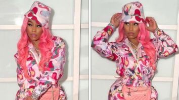 Nicki Minaj dons head-to-toe pink dominant Chanel in luxury activewear look; wears Rs. 88,220 sports shoes