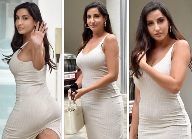 PICS: Nora Fatehi Raises Heat As She Steps Out In Bodycon Outfit