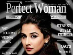 Vidya Balan on the cover of Perfect Woman, July 2021