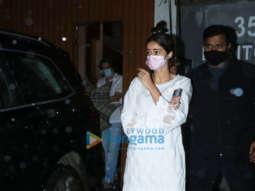 Photos: Ananya Panday, Chunky Pandey and Bhavana Pandey at prayer meet for Chunky Pandey’s mother