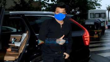 Photos: Anil Kapoor snapped at a clinic in Bandra