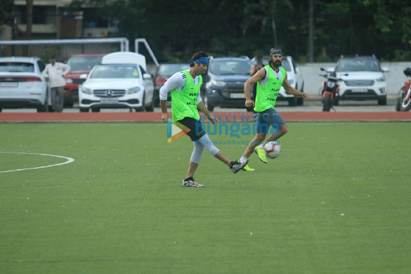 photos celebs snapped at all star football match 14