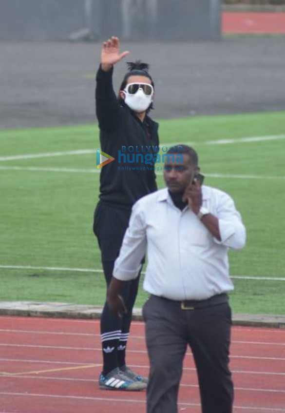 photos celebs snapped at all star football match 4 2