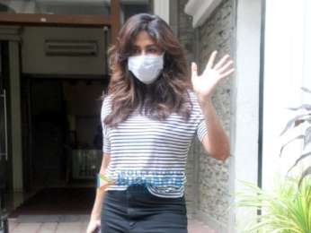 Photos: Chitrangda Singh spotted outside a clinic in Khar