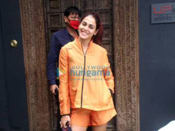 Photos: Genelia Dsouza spotted at the gym in Bandra