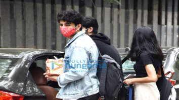 Photos: Ibrahim Ali Khan snapped in Andheri