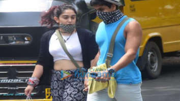 Photos: Ira Khan spotted in Bandra with a friend