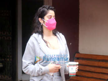Photos: Janhvi Kapoor spotted at the gym