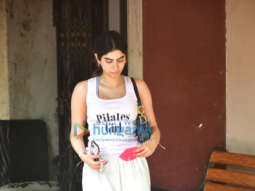 Photos: Khushi Kapoor spotted at Pilates