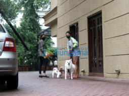 Photos: Malaika Arora and Sophie Choudry spotted in Khar