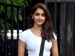 Photos: Pooja Hegde snapped at Rohan Shrestha studio in Versova