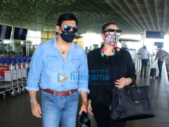 Photos: Raai Laxmi, Sonnalli Seygall, Govinda with his wife snapped at the airport