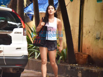 Photos: Sara Ali Khan spotted at Pilates class