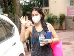 Photos: Sara Ali Khan spotted at gym