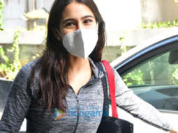Photos: Sara Ali Khan spotted at the gym in Santacruz